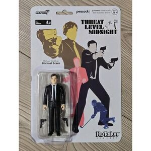 Super7 The Office Michael Scott as Michael Scarn 4" Reaction Figure New